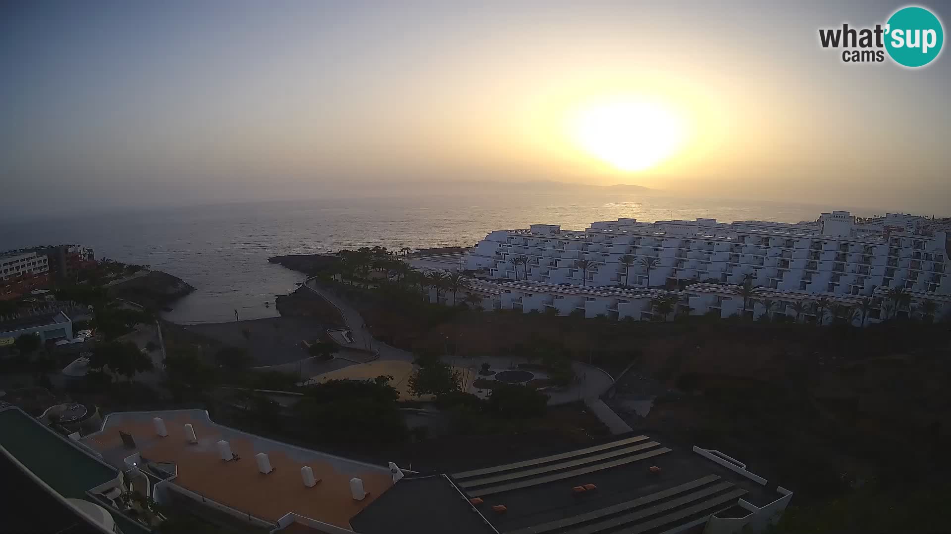 Webcam en vivo Playa de Las Galgas – Playa Paraíso – Isla de La Gomera – Costa Adeje – Tenerife