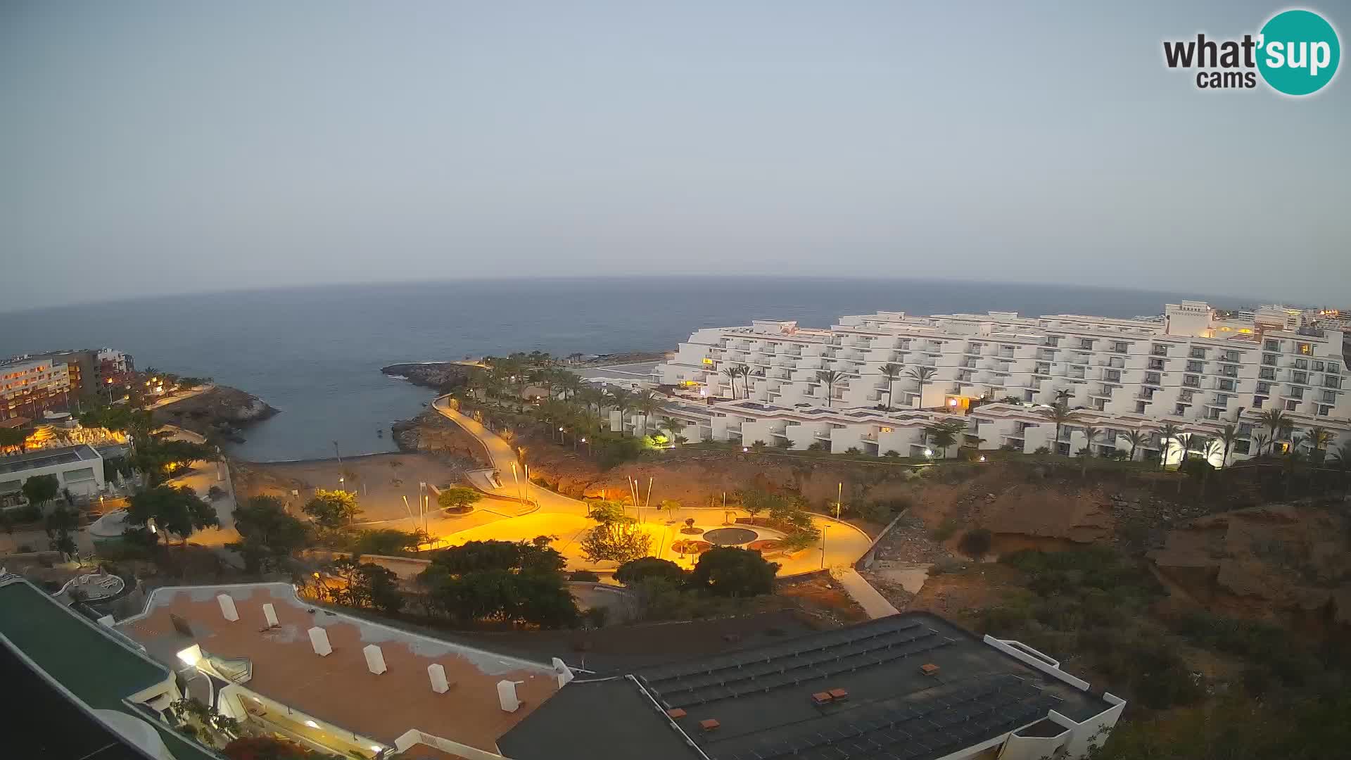 Webcam en direct Playa de Las Galgas – Playa Paraiso – île de La Gomera – Costa Adeje – Tenerife