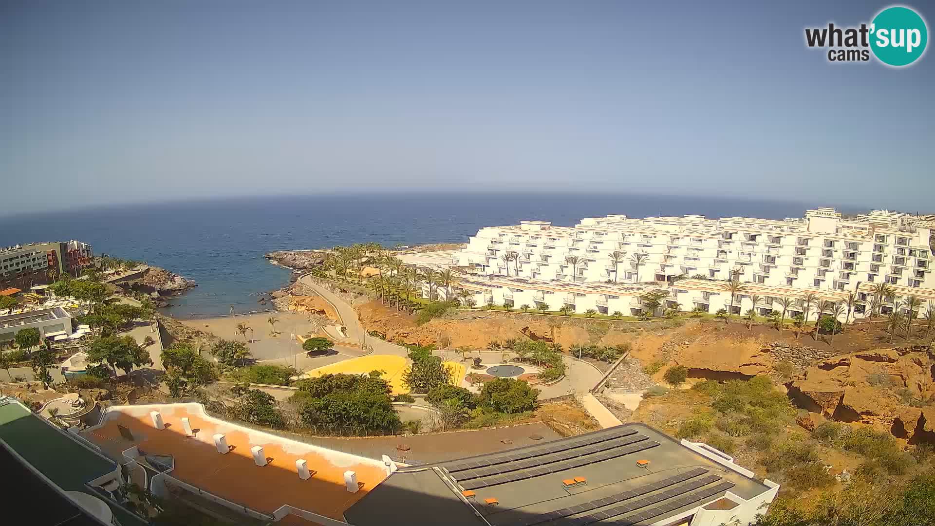 Live-Webcam Las Galgas Strand – Playa Paraiso – Insel La Gomera – Costa Adeje – Teneriffa