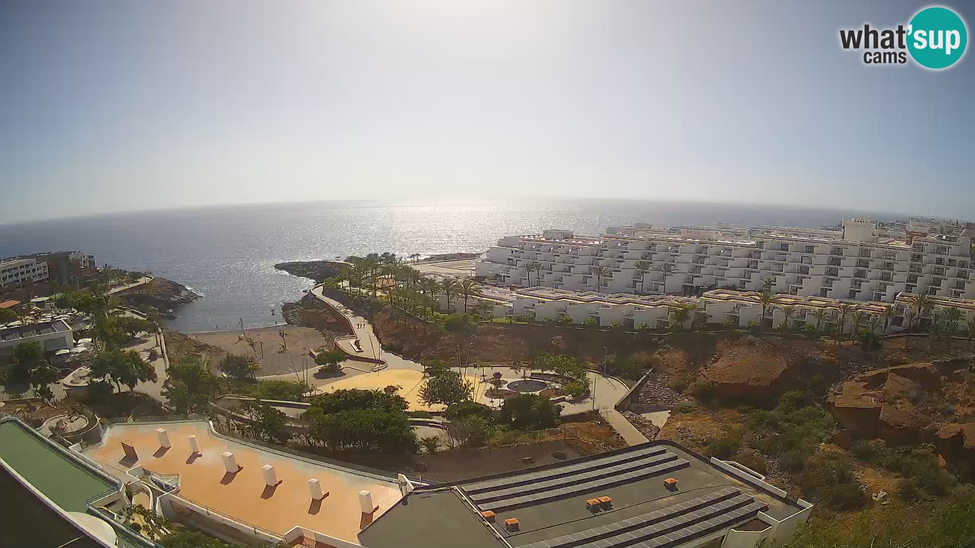 Webcam live spiaggia Las Galgas – Playa Paraiso – Isola La Gomera – Costa Adeje – Tenerife