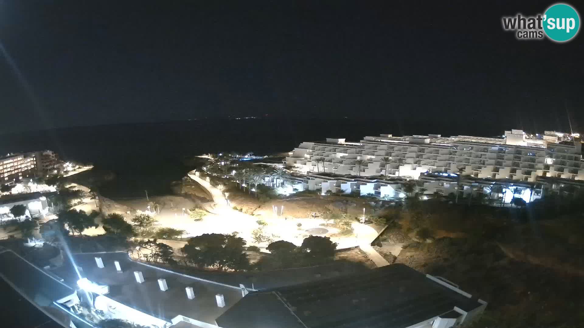 Live webcam Playa de Las Galgas – Playa Paraiso – La Gomera island – Adeje – Tenerife