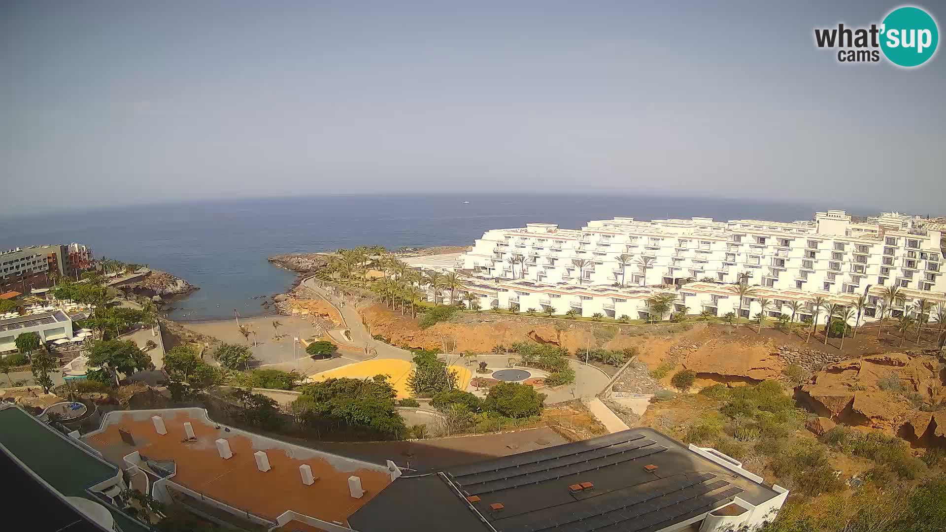 Live-Webcam Las Galgas Strand – Playa Paraiso – Insel La Gomera – Costa Adeje – Teneriffa