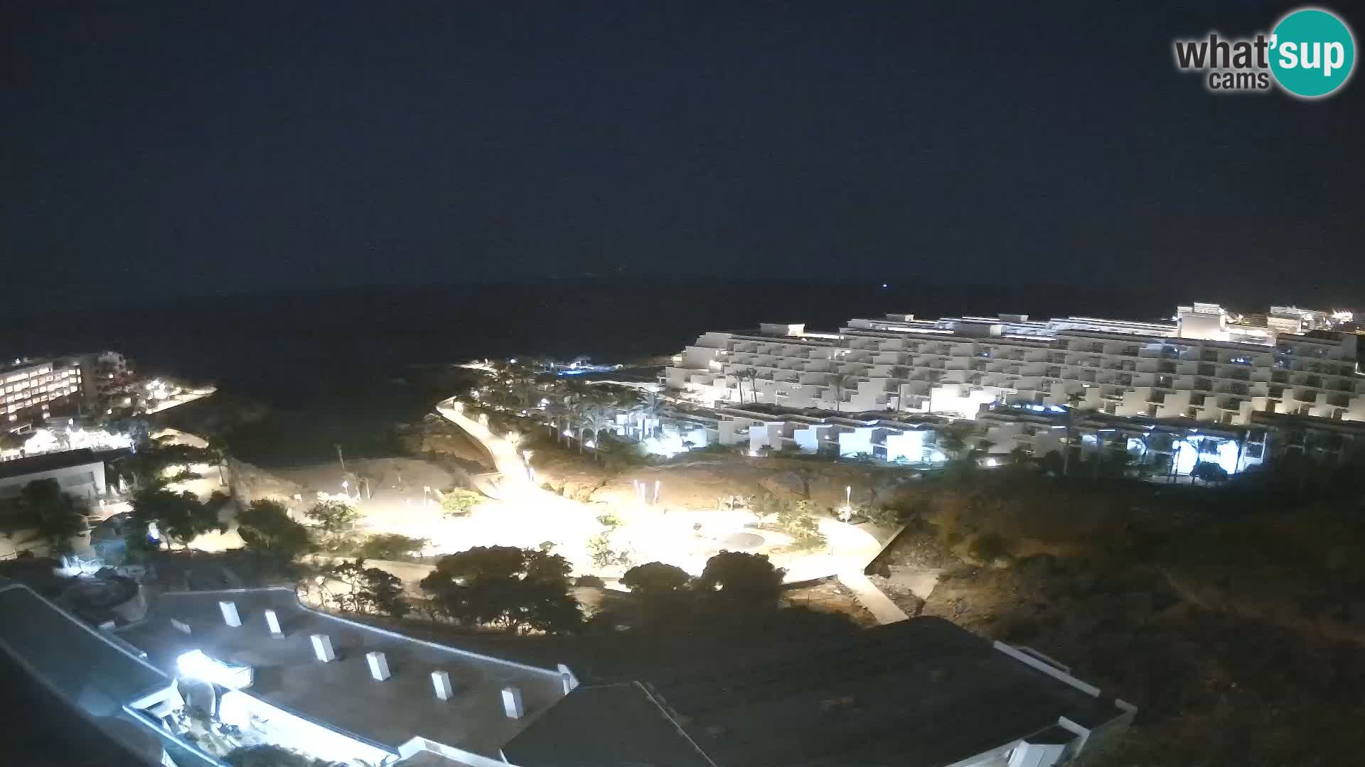 Live webcam Playa de Las Galgas – Playa Paraiso – La Gomera island – Adeje – Tenerife