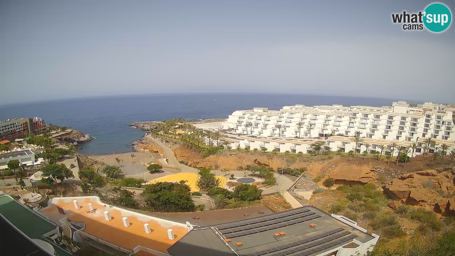 Webcam en direct Playa de Las Galgas – Playa Paraiso – île de La Gomera – Costa Adeje – Tenerife