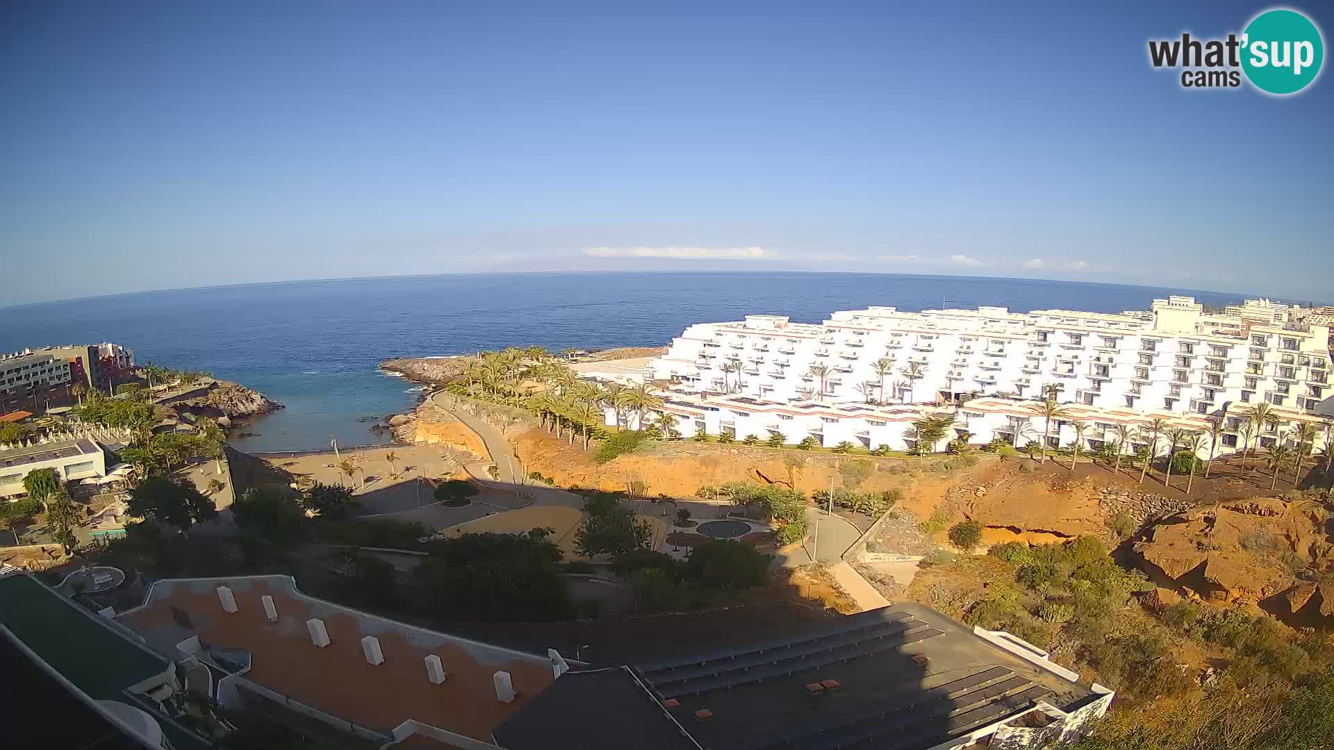 Webcam en direct Playa de Las Galgas – Playa Paraiso – île de La Gomera – Costa Adeje – Tenerife