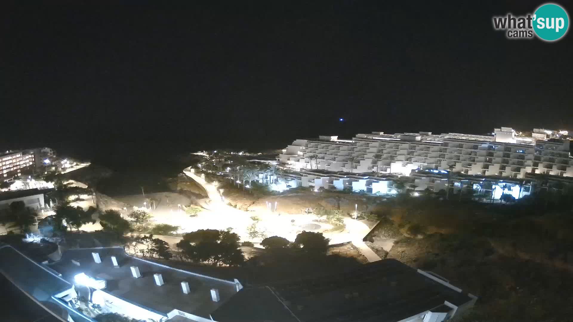Live webcam Playa de Las Galgas – Playa Paraiso – La Gomera island – Adeje – Tenerife