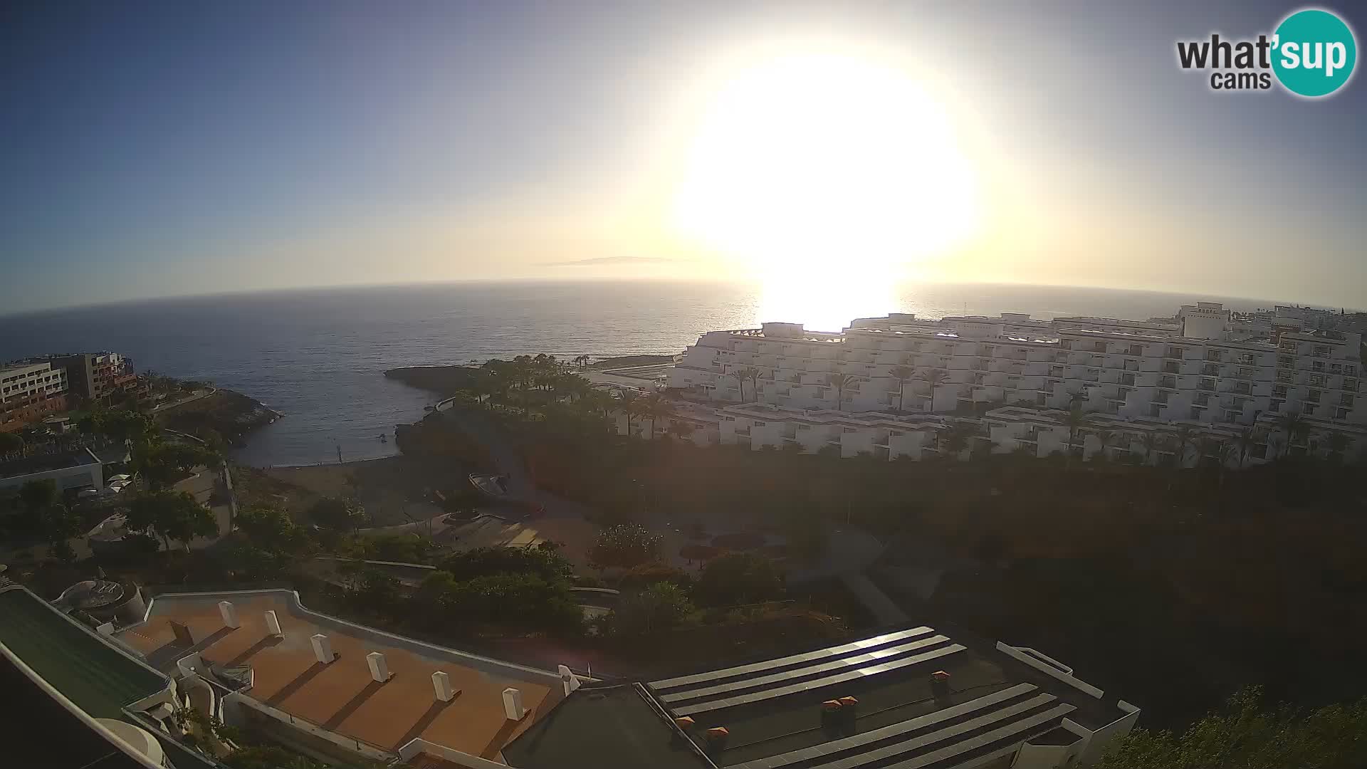 Web kamera uživo Playa de Las Galgas – Playa Paraiso – otok La Gomera – Costa Adeje – Tenerife