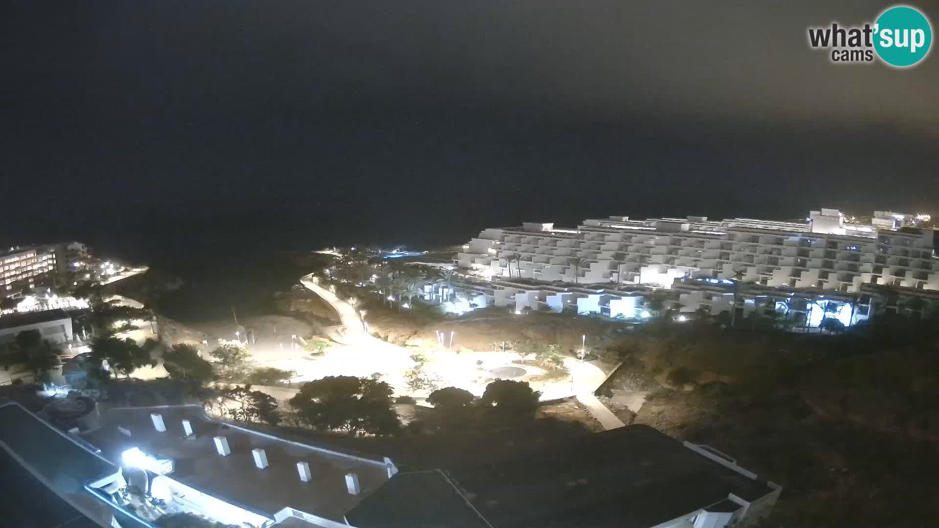 Live webcam Playa de Las Galgas – Playa Paraiso – La Gomera island – Adeje – Tenerife