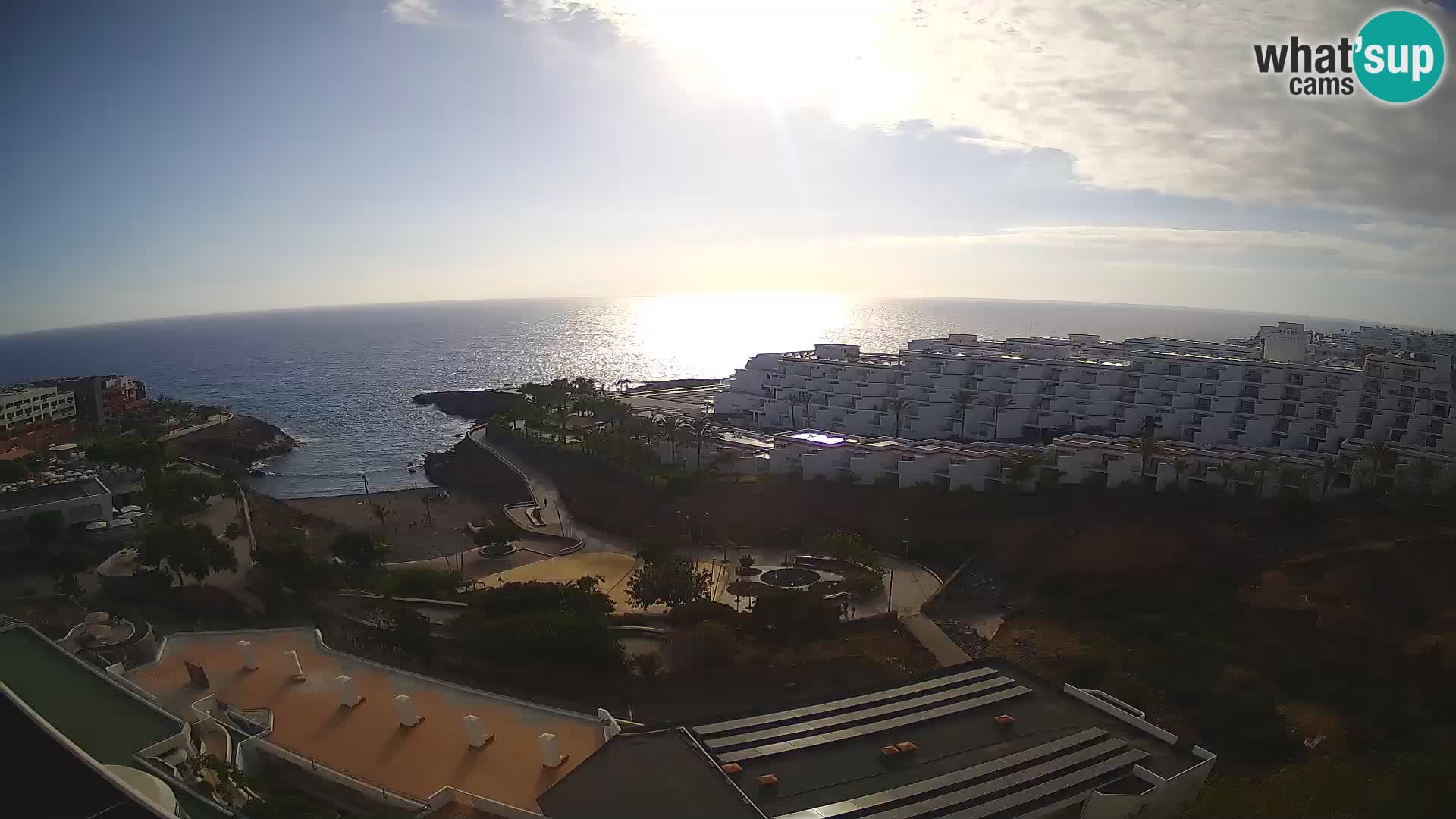 Web kamera uživo Playa de Las Galgas – Playa Paraiso – otok La Gomera – Costa Adeje – Tenerife