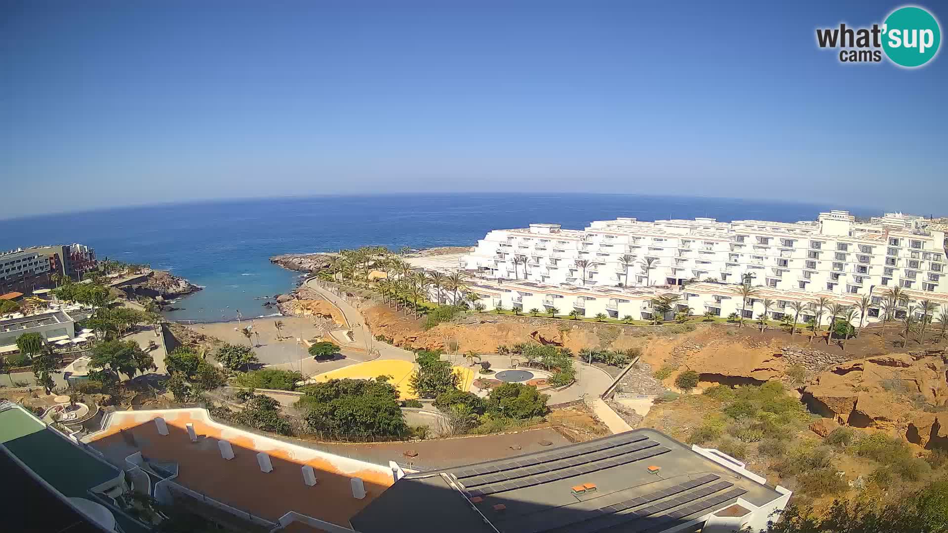 Webcam en direct Playa de Las Galgas – Playa Paraiso – île de La Gomera – Costa Adeje – Tenerife