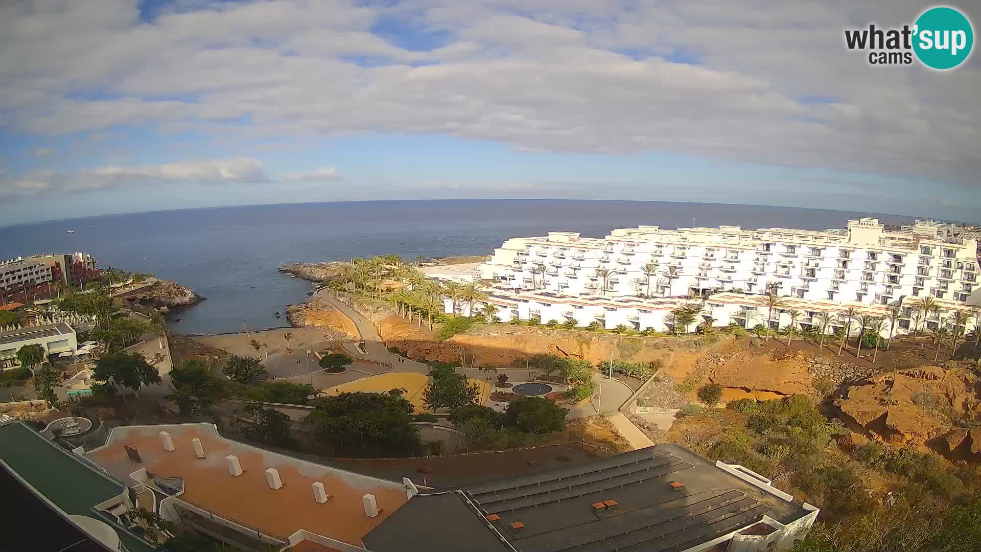 Webcam live spiaggia Las Galgas – Playa Paraiso – Isola La Gomera – Costa Adeje – Tenerife