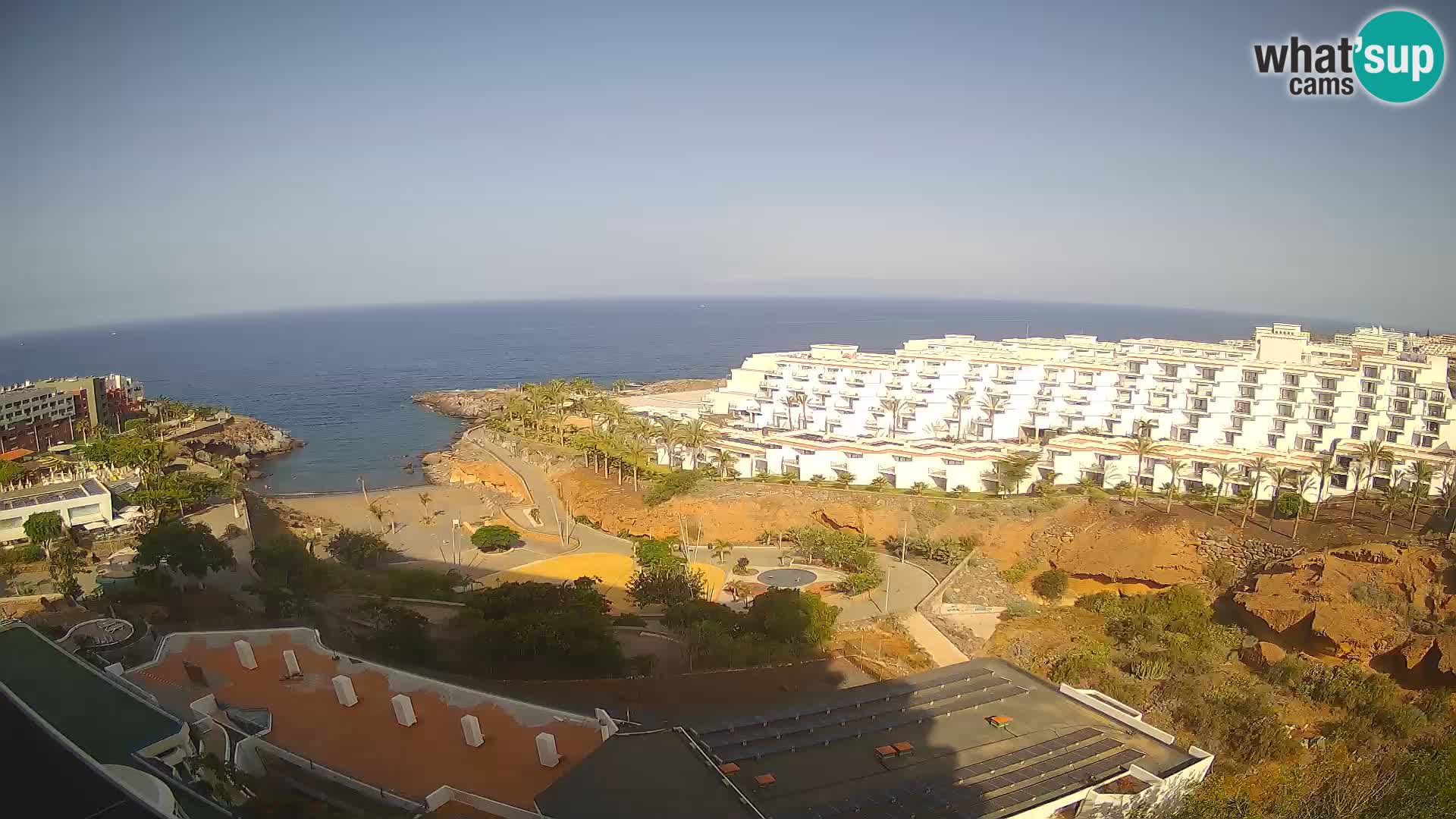 Webcam en direct Playa de Las Galgas – Playa Paraiso – île de La Gomera – Costa Adeje – Tenerife