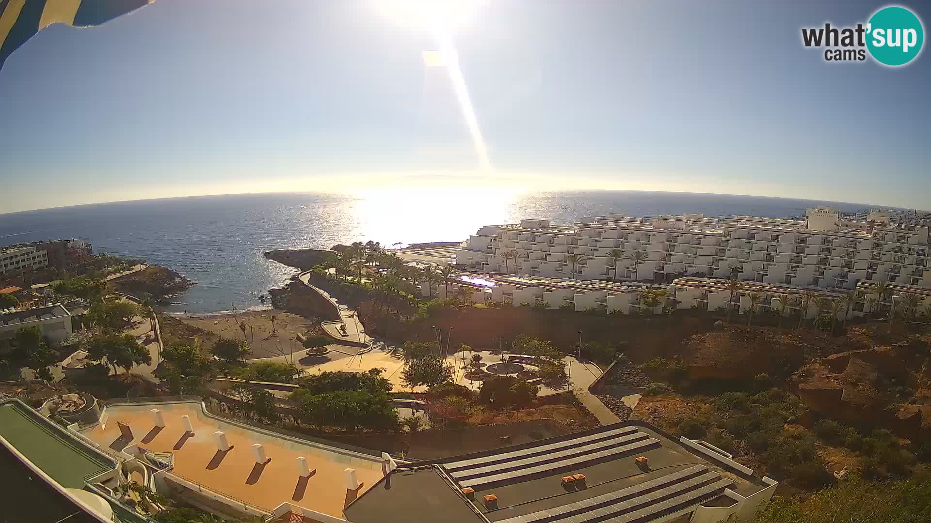 Webcam en vivo Playa de Las Galgas – Playa Paraíso – Isla de La Gomera – Costa Adeje – Tenerife