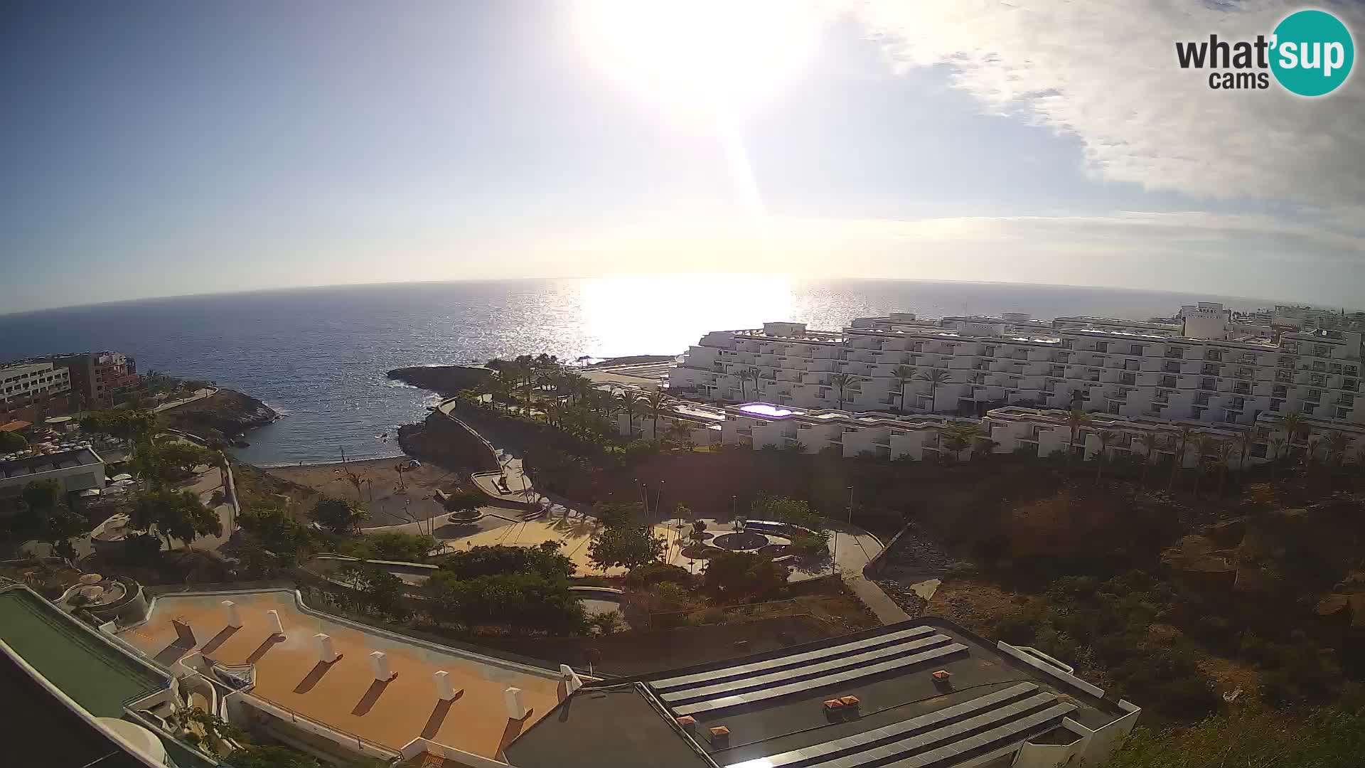 Webcam live spiaggia Las Galgas – Playa Paraiso – Isola La Gomera – Costa Adeje – Tenerife