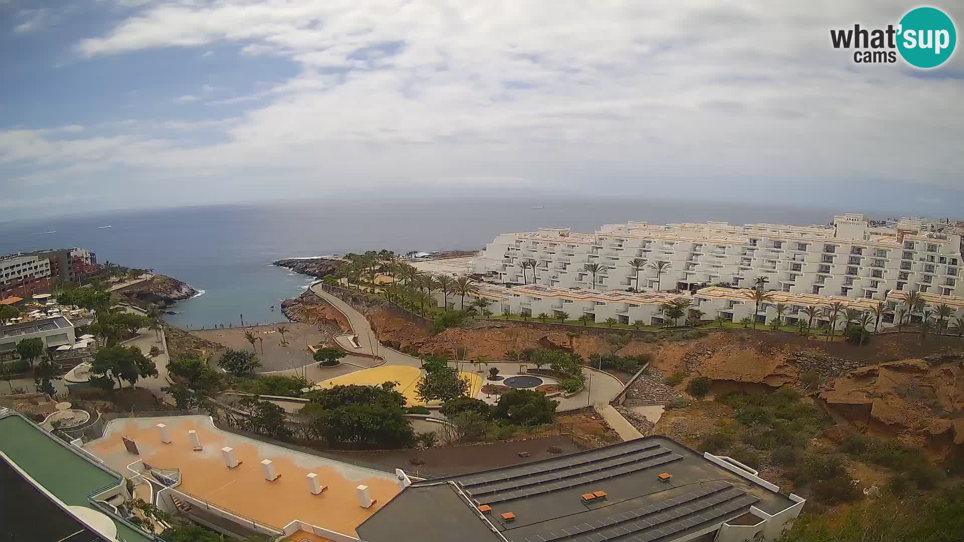 Webcam en direct Playa de Las Galgas – Playa Paraiso – île de La Gomera – Costa Adeje – Tenerife