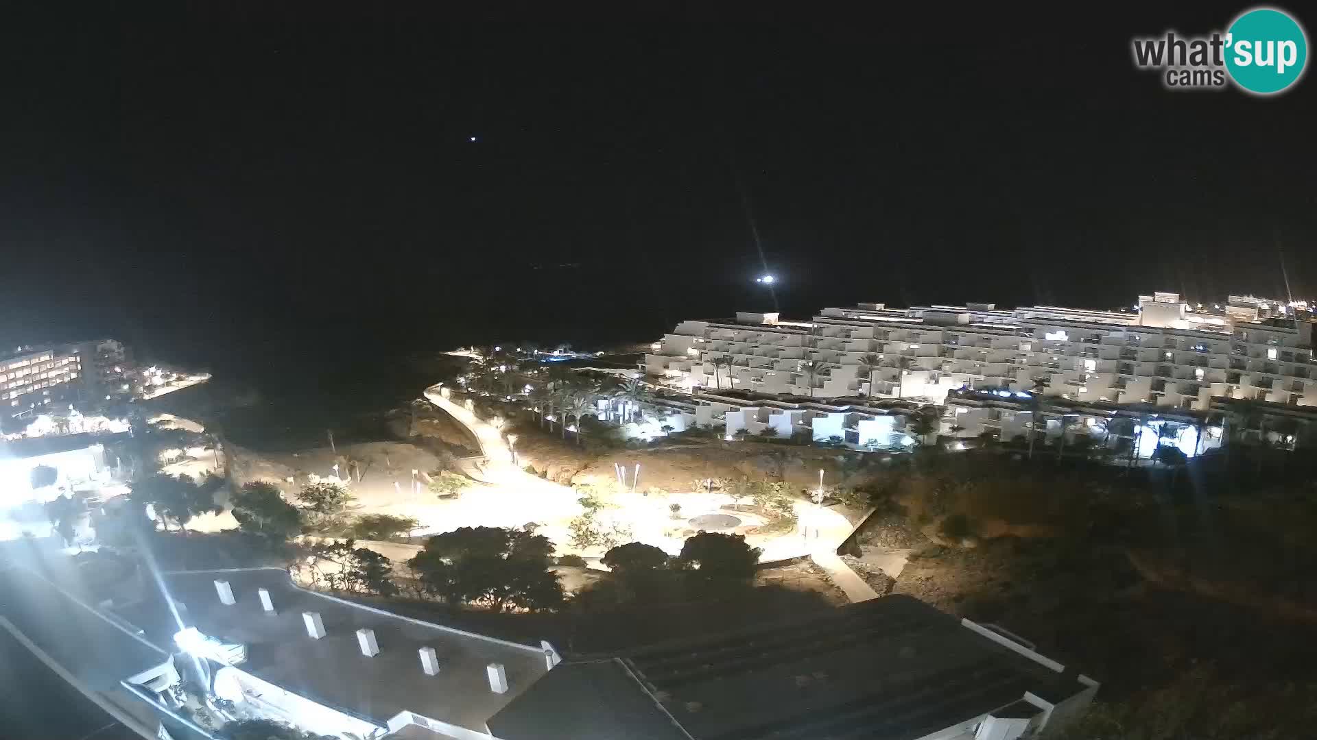 Live webcam Playa de Las Galgas – Playa Paraiso – La Gomera island – Adeje – Tenerife