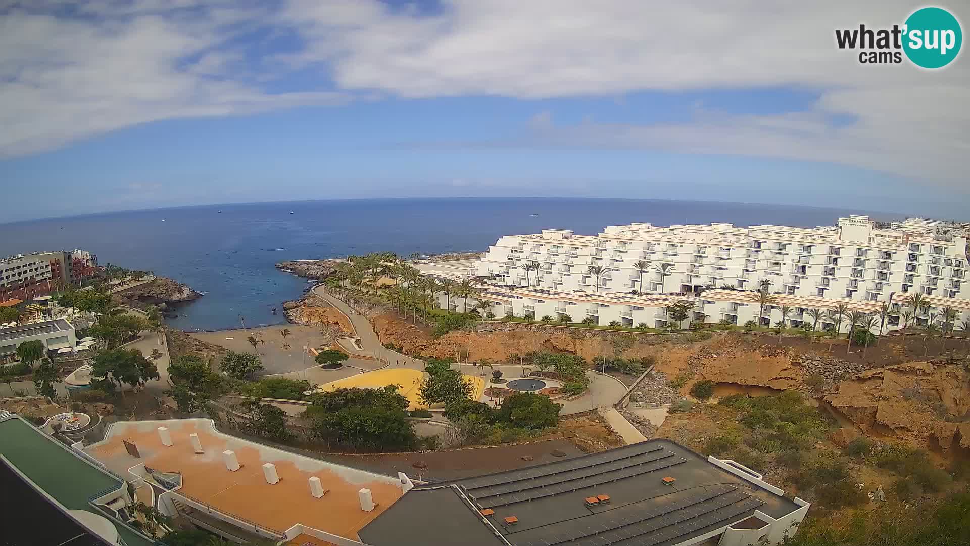Webcam live spiaggia Las Galgas – Playa Paraiso – Isola La Gomera – Costa Adeje – Tenerife
