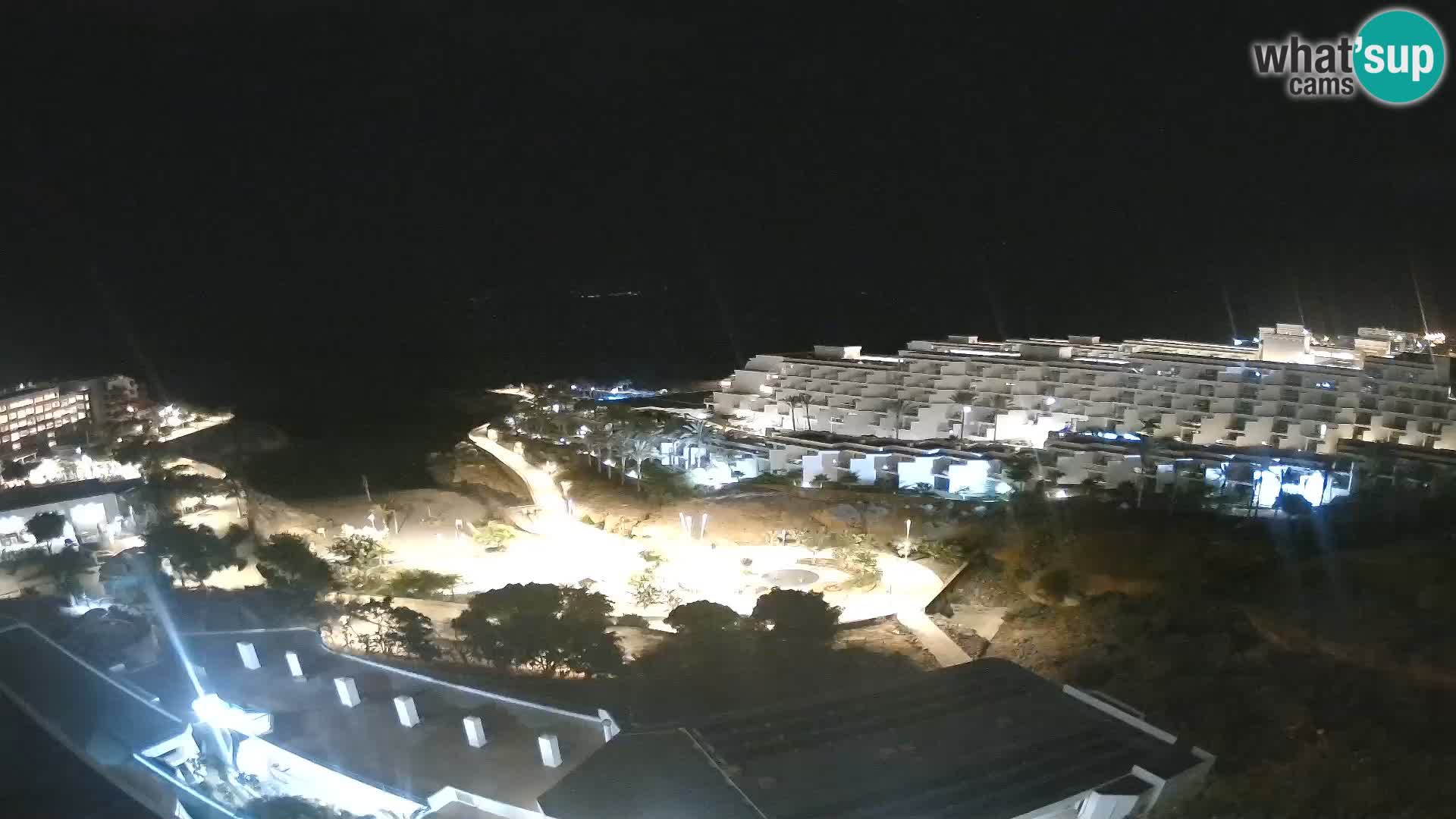 Live webcam Playa de Las Galgas – Playa Paraiso – La Gomera island – Adeje – Tenerife