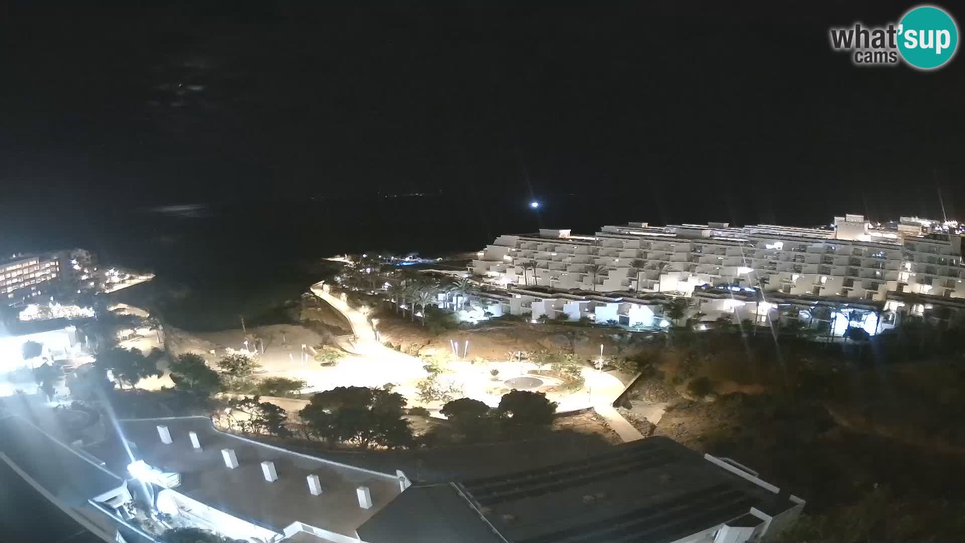 Live webcam Playa de Las Galgas – Playa Paraiso – La Gomera island – Adeje – Tenerife