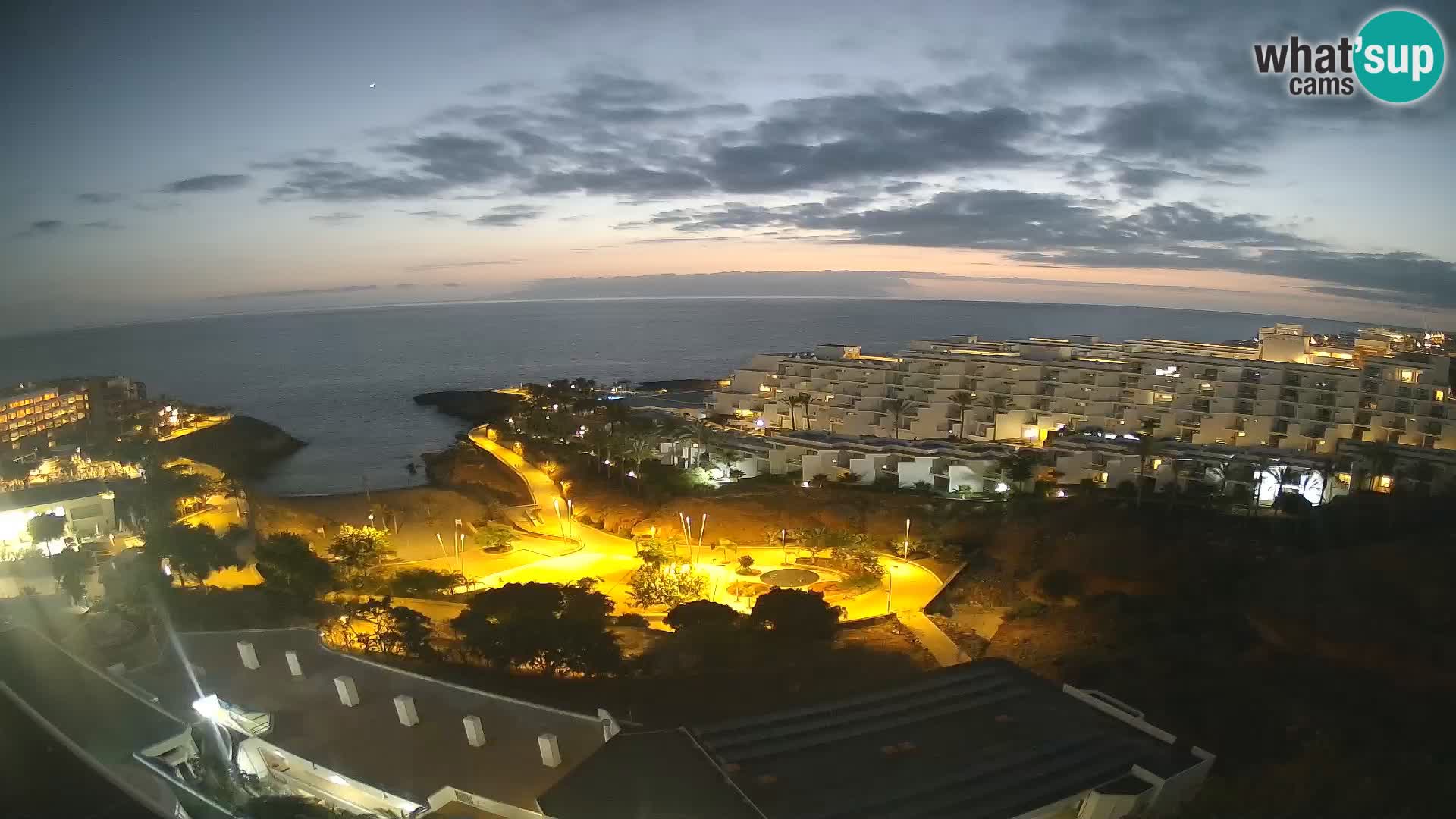 Live-Webcam Las Galgas Strand – Playa Paraiso – Insel La Gomera – Costa Adeje – Teneriffa