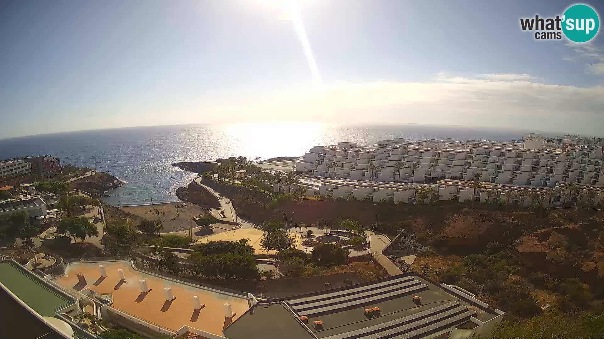 Webcam en vivo Playa de Las Galgas – Playa Paraíso – Isla de La Gomera – Costa Adeje – Tenerife