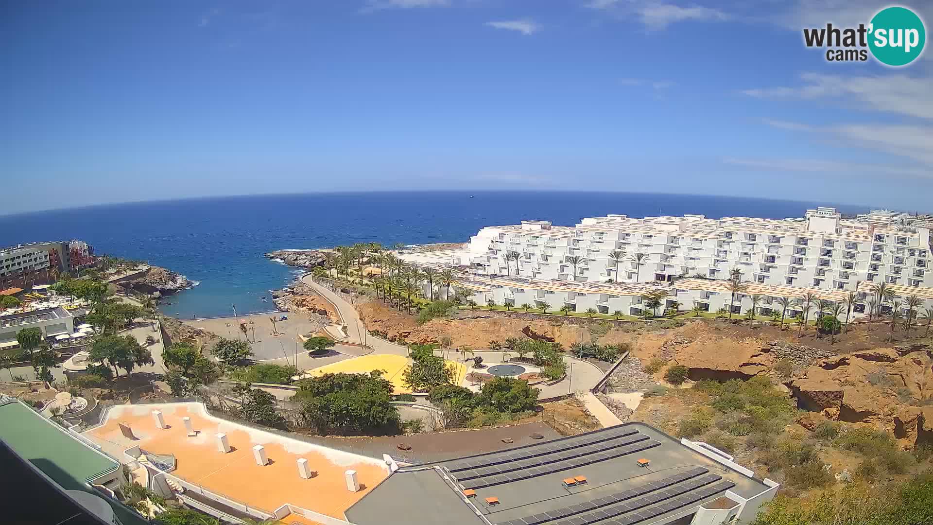 Webcam en direct Playa de Las Galgas – Playa Paraiso – île de La Gomera – Costa Adeje – Tenerife