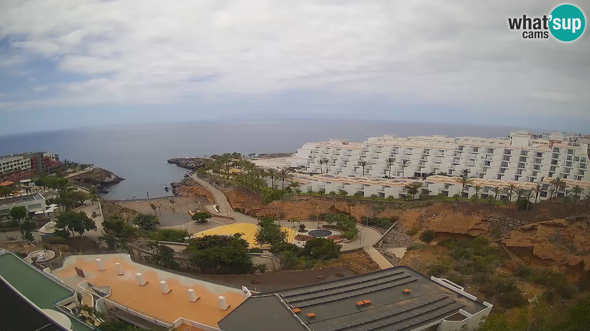 Webcam live spiaggia Las Galgas – Playa Paraiso – Isola La Gomera – Costa Adeje – Tenerife