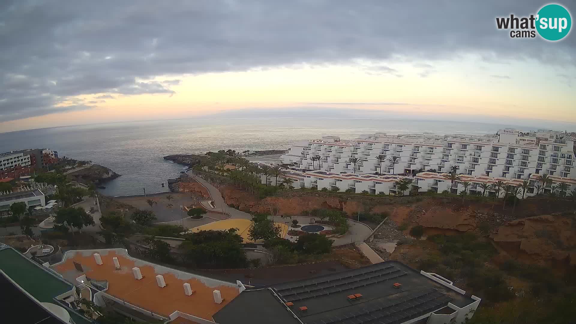 Webcam en direct Playa de Las Galgas – Playa Paraiso – île de La Gomera – Costa Adeje – Tenerife