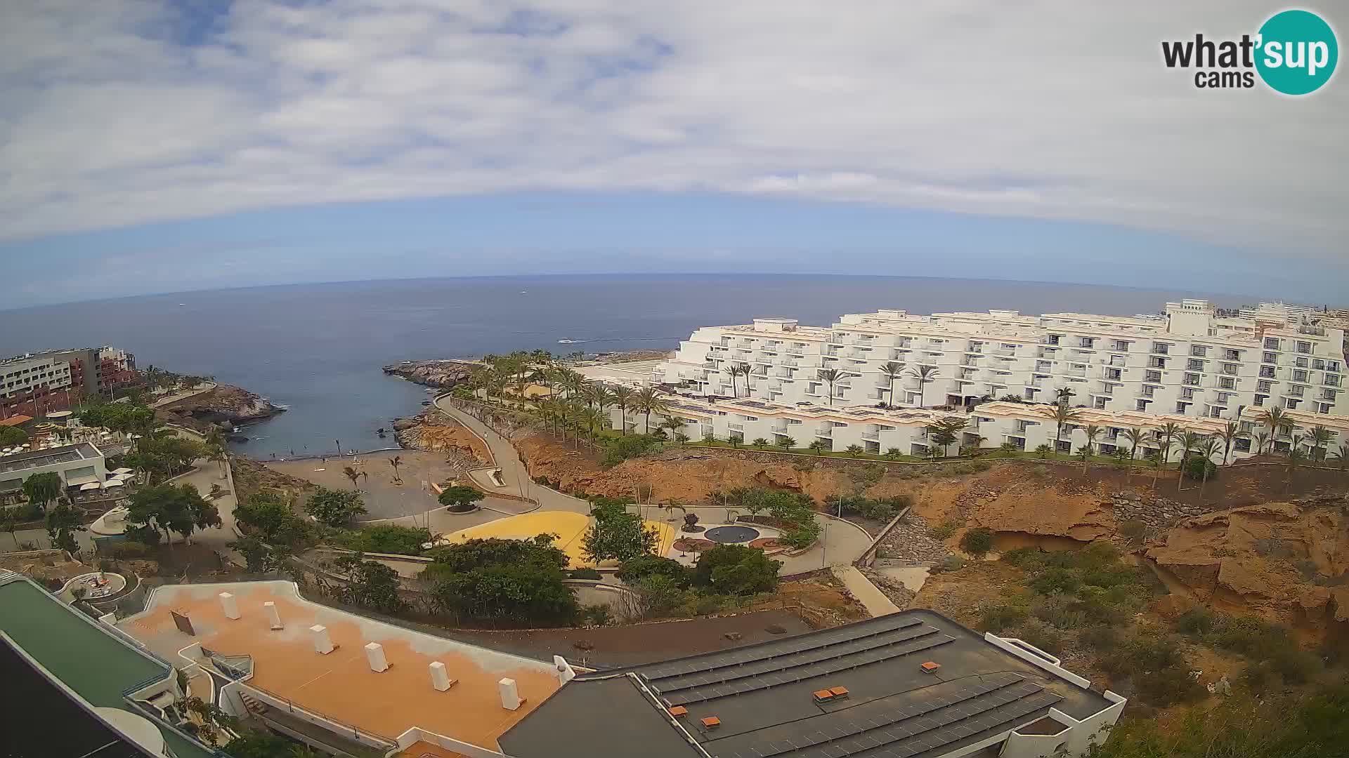 Web kamera uživo Playa de Las Galgas – Playa Paraiso – otok La Gomera – Costa Adeje – Tenerife