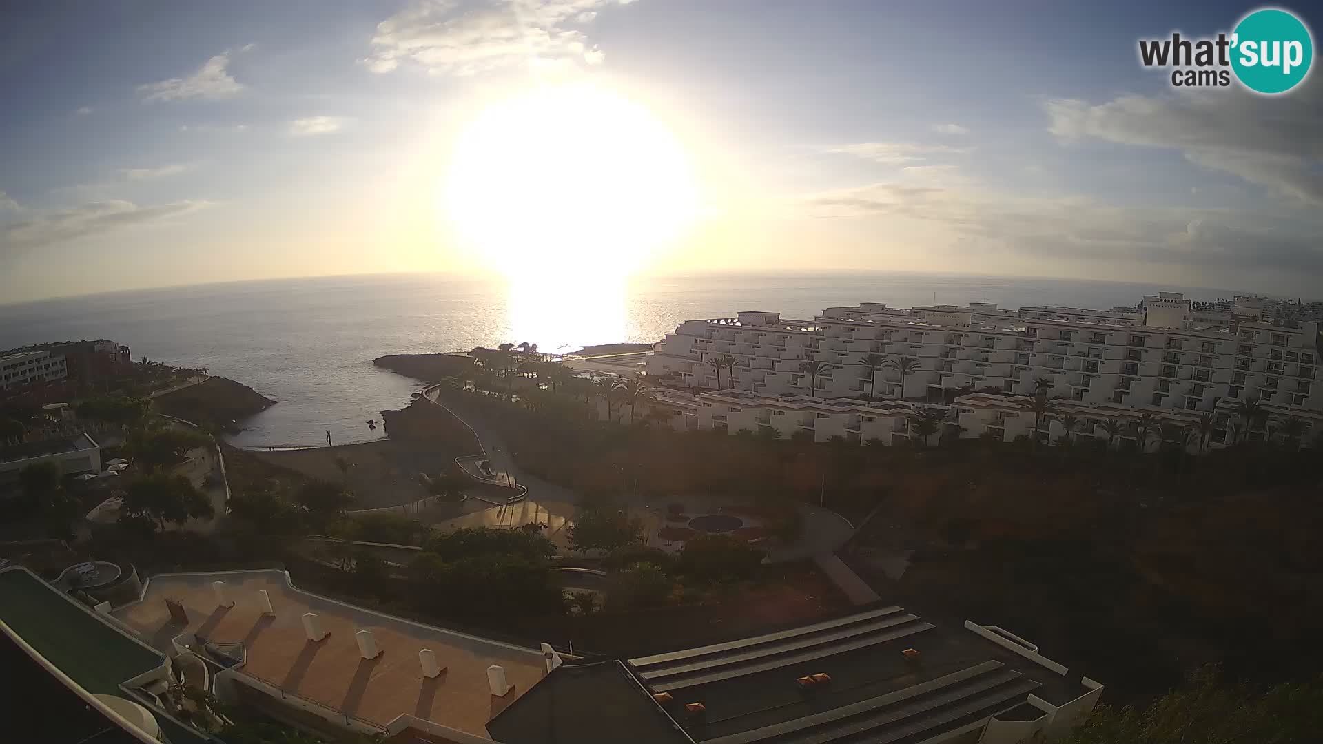 Spletna kamera v živo Las Galgas plaža – Playa Paraiso – otok La Gomera – Costa Adeje – Tenerife