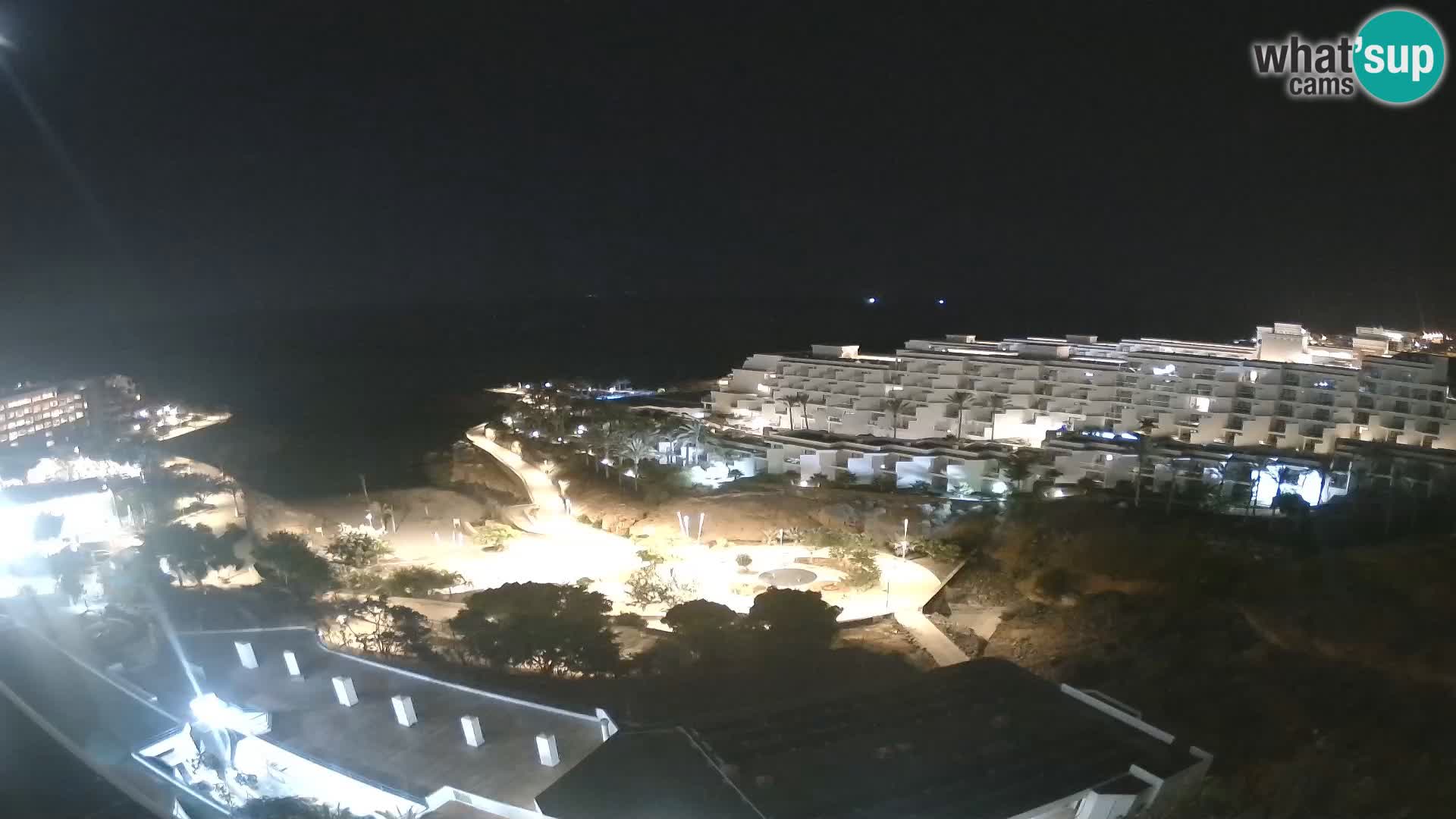Live webcam Playa de Las Galgas – Playa Paraiso – La Gomera island – Adeje – Tenerife