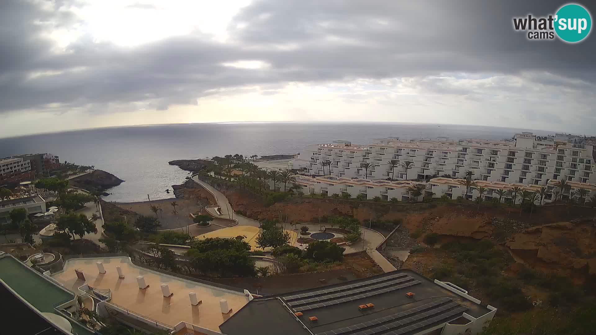 Webcam en vivo Playa de Las Galgas – Playa Paraíso – Isla de La Gomera – Costa Adeje – Tenerife
