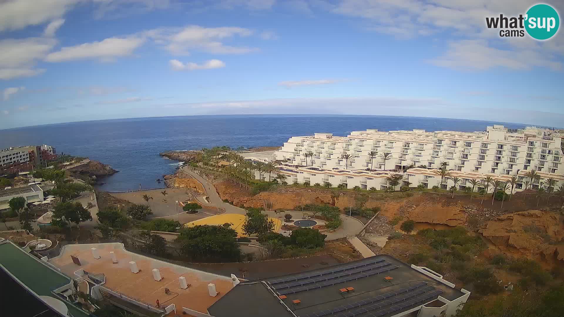 Webcam live spiaggia Las Galgas – Playa Paraiso – Isola La Gomera – Costa Adeje – Tenerife