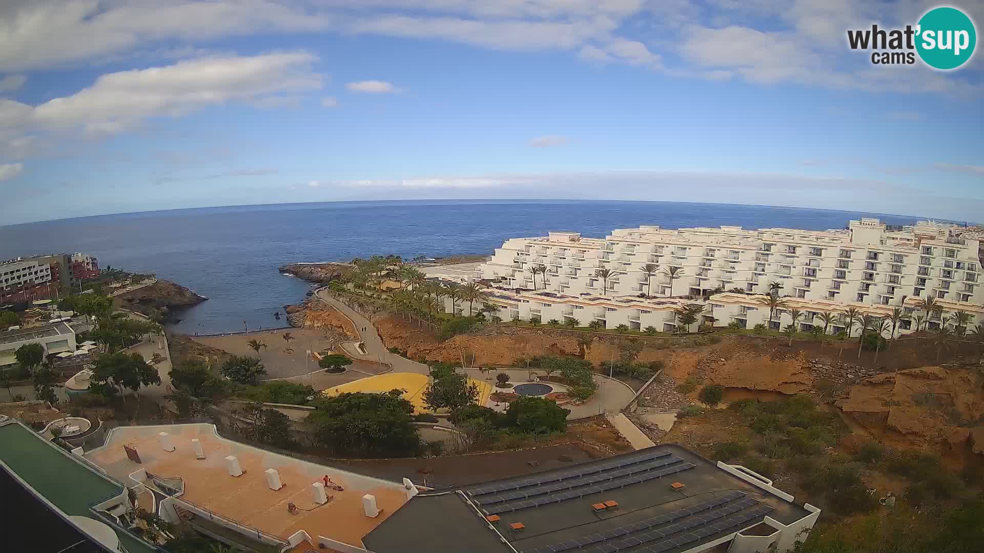 Webcam en direct Playa de Las Galgas – Playa Paraiso – île de La Gomera – Costa Adeje – Tenerife