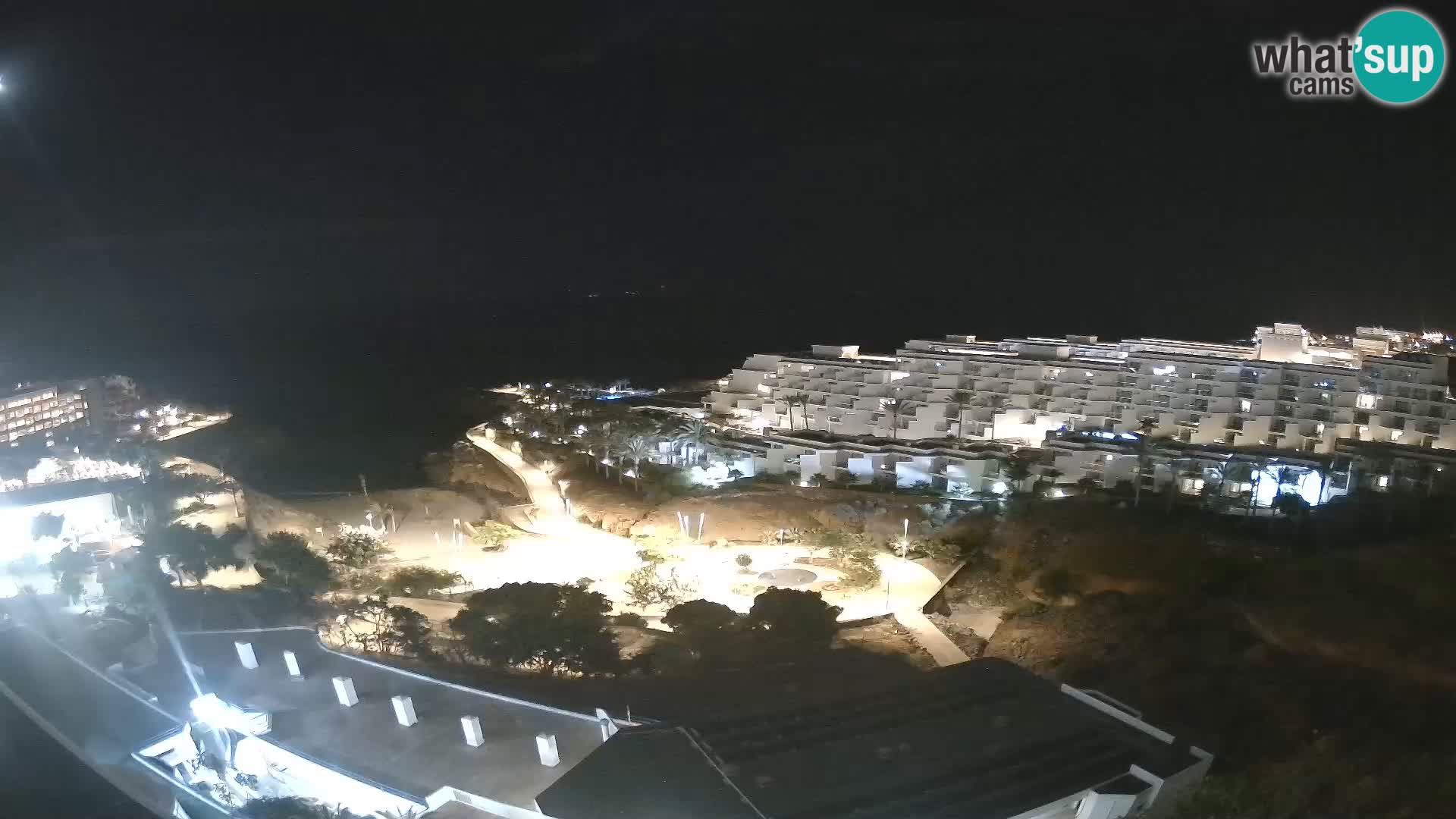 Live webcam Playa de Las Galgas – Playa Paraiso – La Gomera island – Adeje – Tenerife