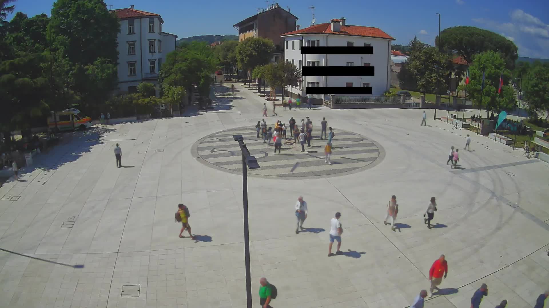 Web kamera Trg Evropa Nova Gorica / Transalpina Gorizia