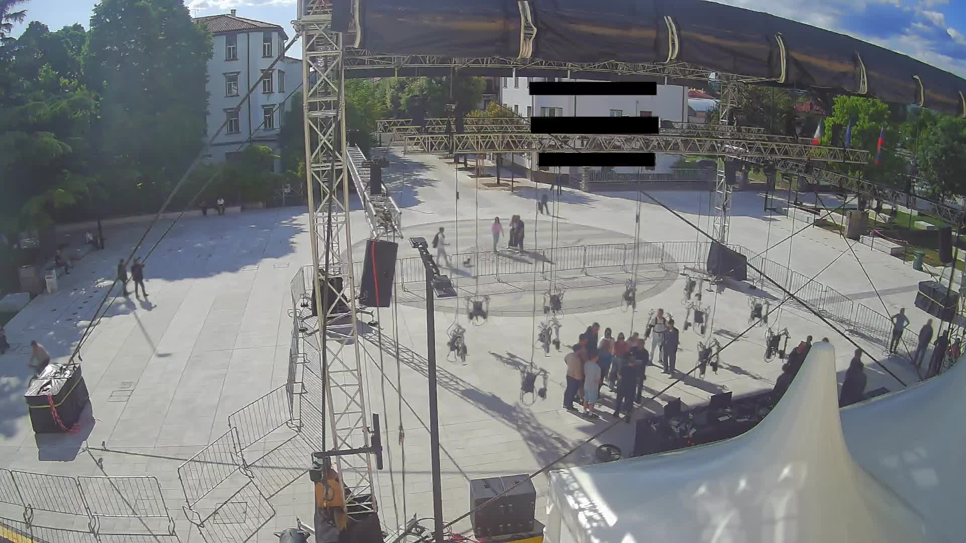 Web kamera Trg Evropa Nova Gorica / Transalpina Gorizia