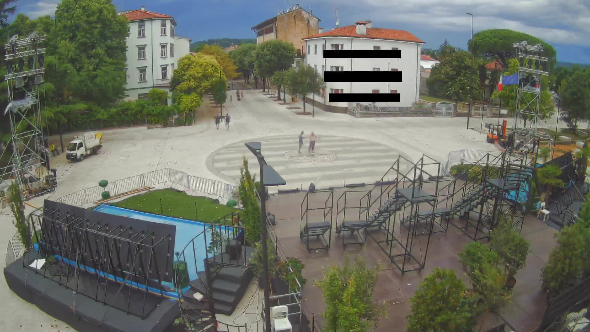 Web kamera Trg Evropa Nova Gorica / Transalpina Gorizia