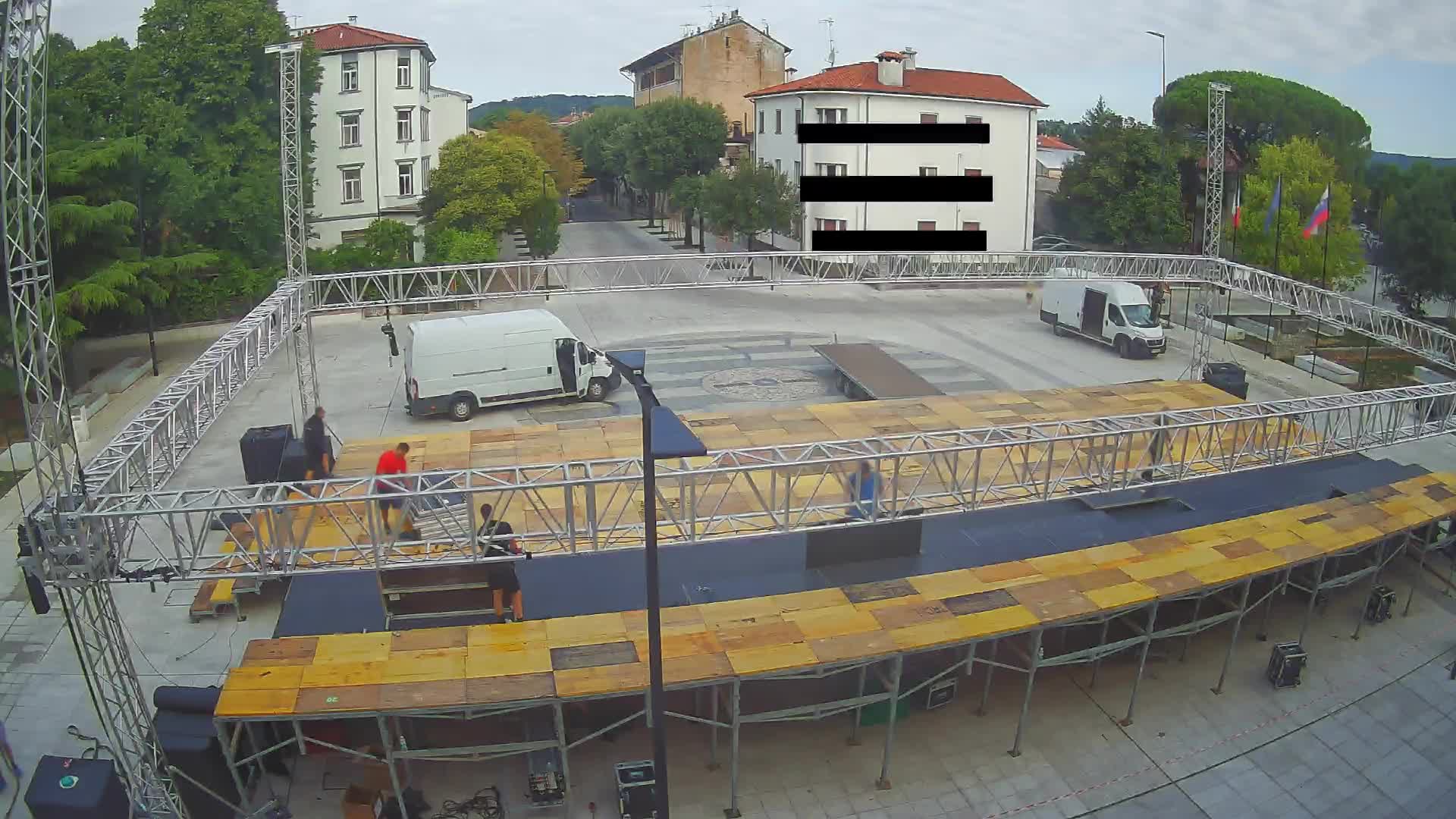 Web kamera Trg Evropa Nova Gorica / Transalpina Gorizia