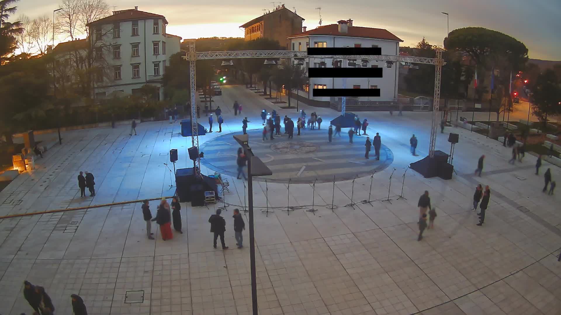 Web kamera Trg Evropa Nova Gorica / Transalpina Gorizia