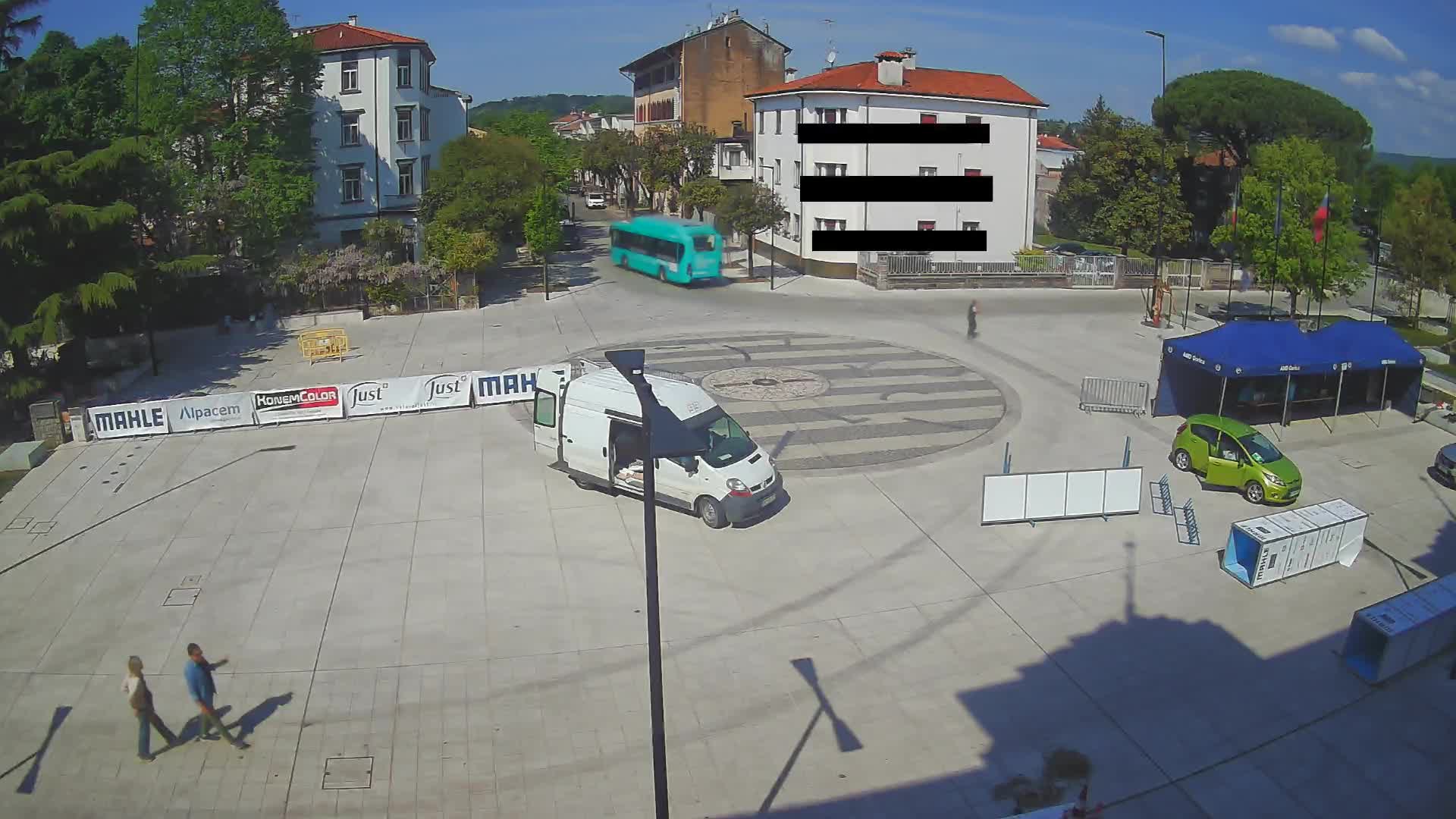 Web kamera Trg Evropa Nova Gorica / Transalpina Gorizia