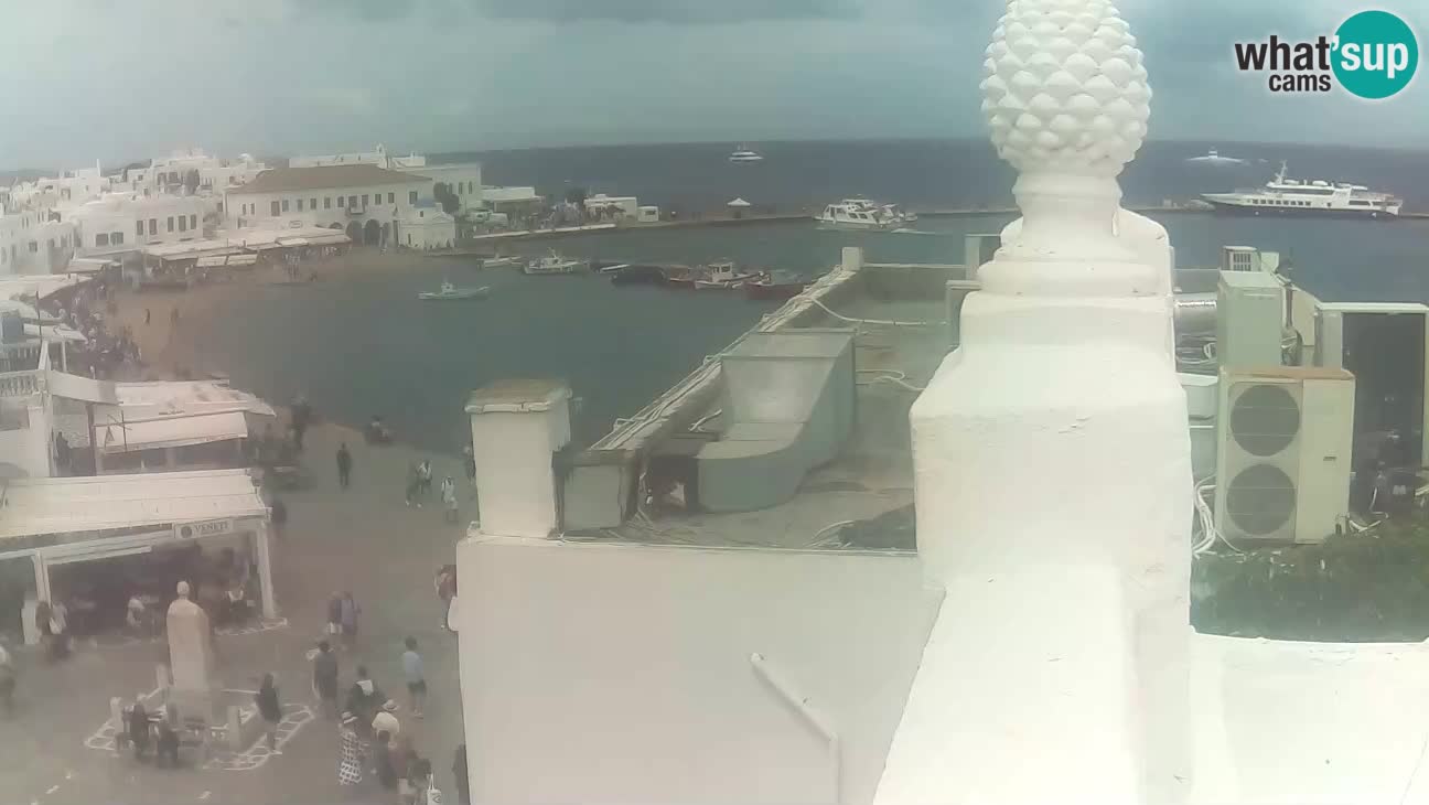 Mykonos – Blick auf den alten Hafen