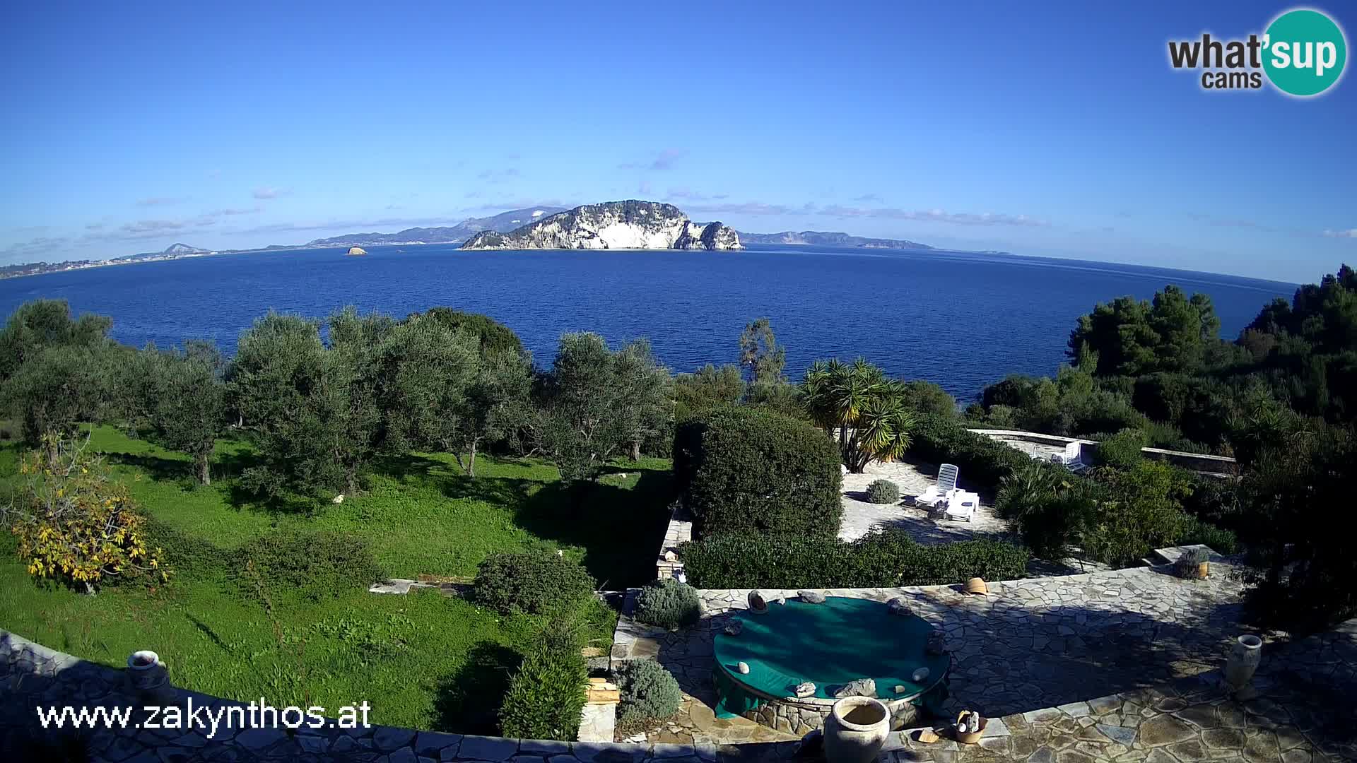 Webcam Zakynthos Naturpark Marathia