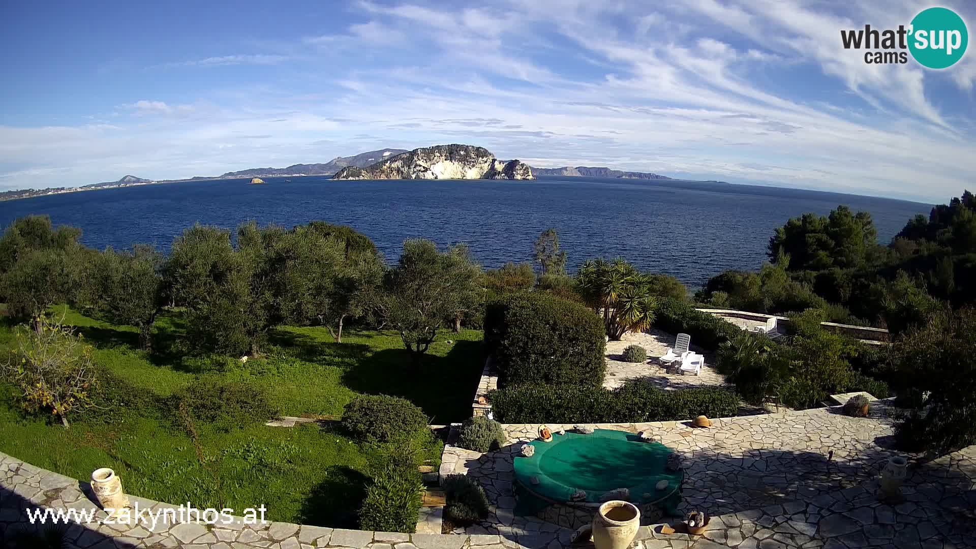 LIVE Webcam Zakynthos natural park Marathia