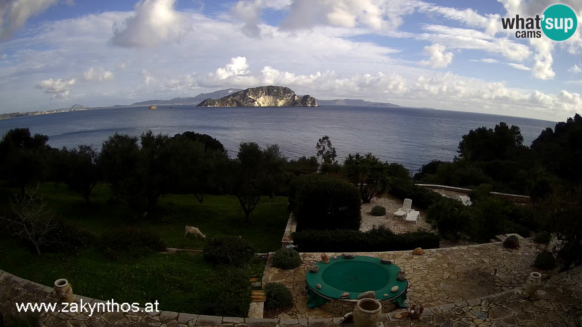 Livecam Zante parc naturel Marathia