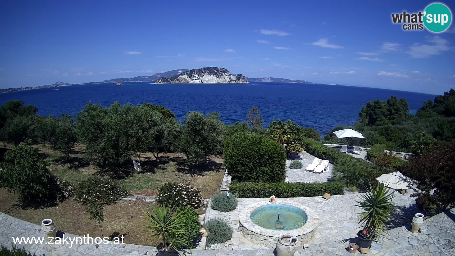 Livecam Zante parc naturel Marathia
