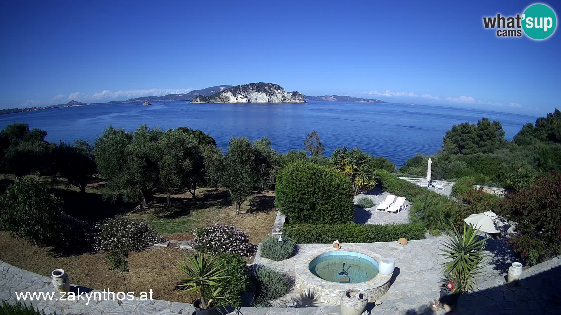 Livecam Zante parc naturel Marathia