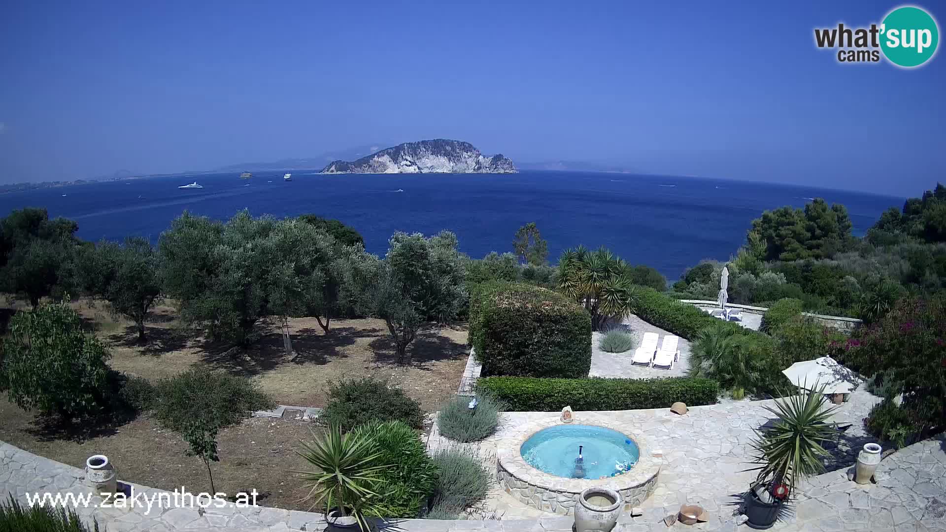 Livecam Zante parc naturel Marathia