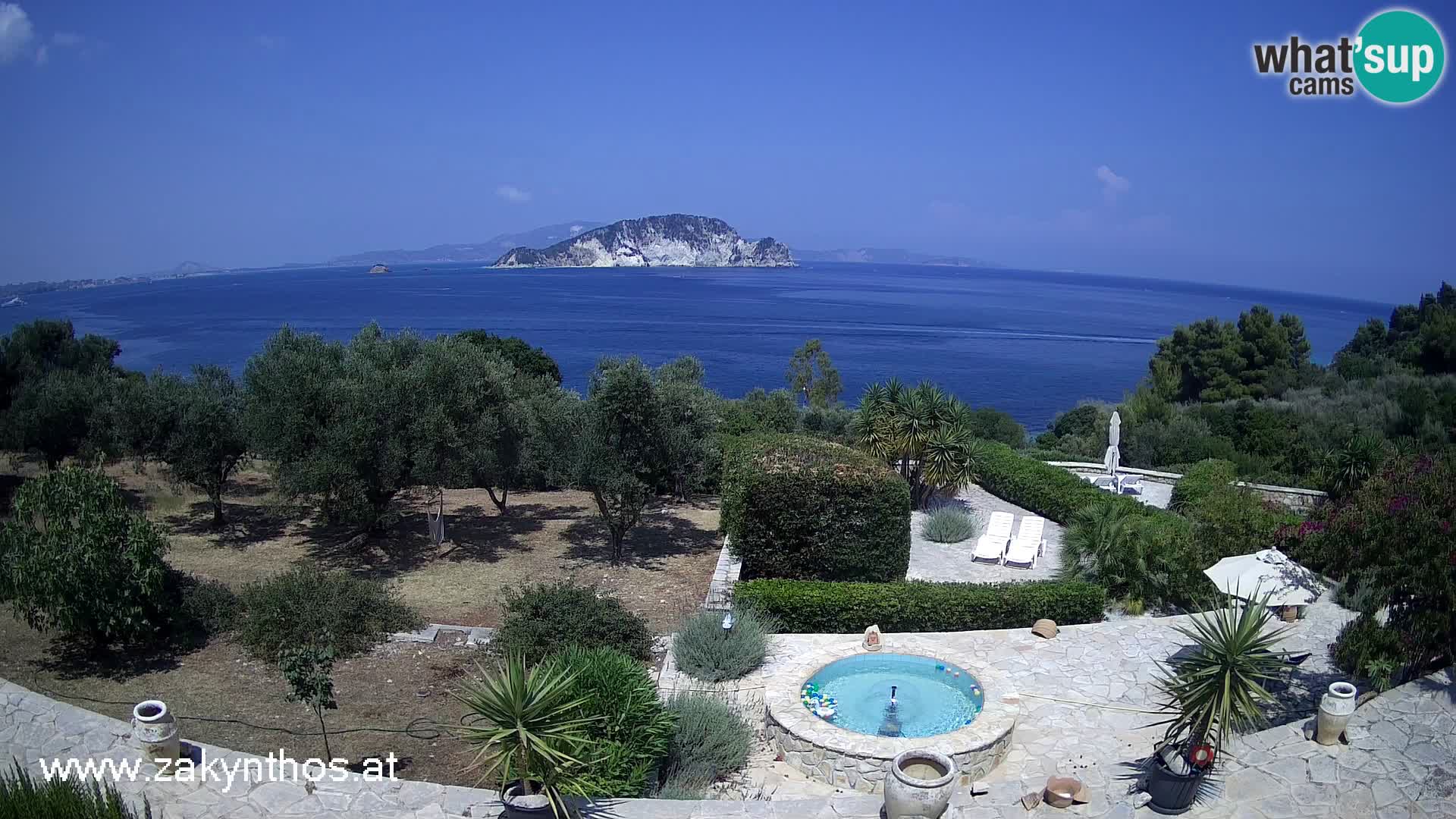 Livecam Zante parc naturel Marathia