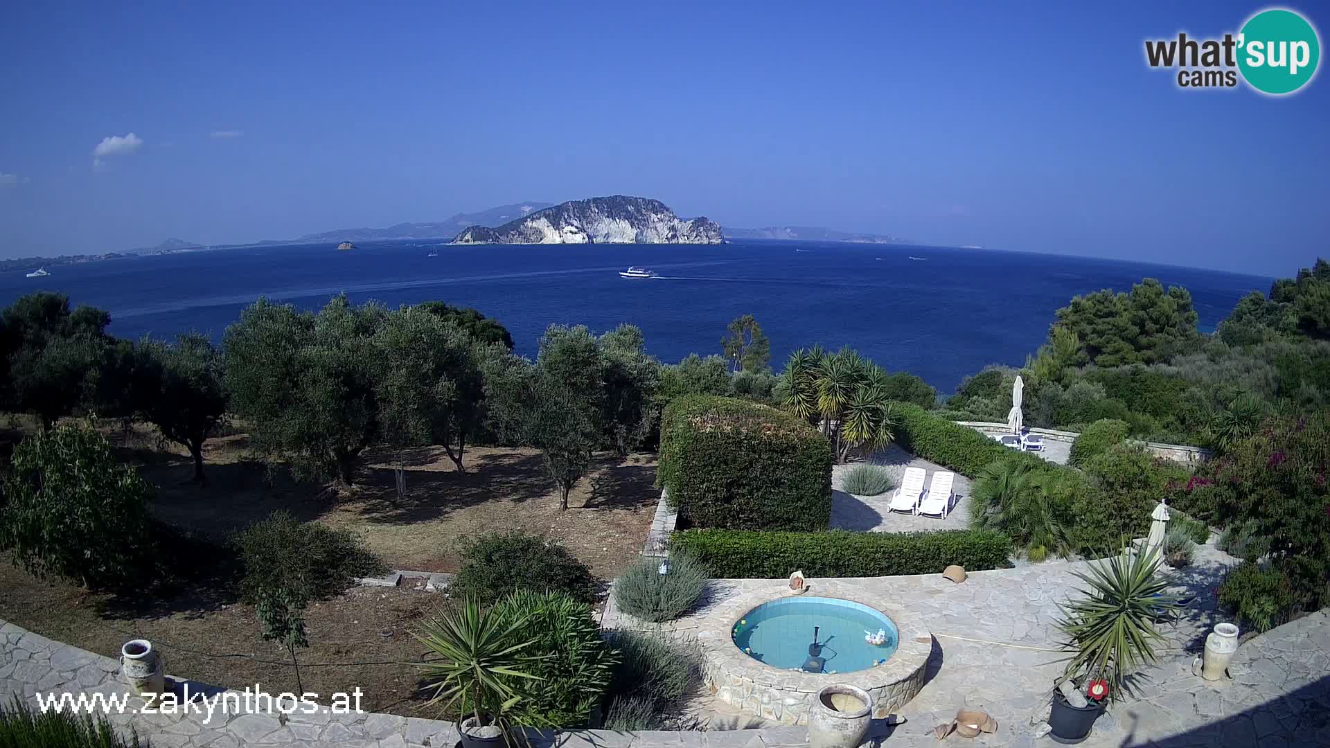 Livecam Zante parc naturel Marathia